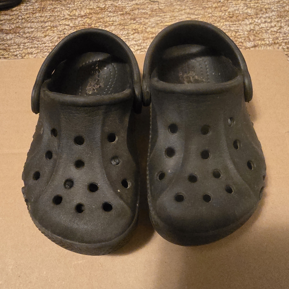 CROCS Kids Black Sandals